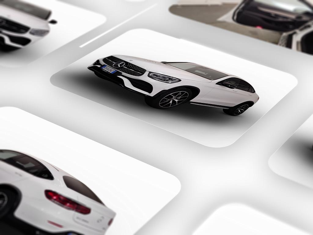 GuidiCar - Mercedes GLC 2022 GLC Coupe 300 de phev (eq-power) Night Edition 4matic auto Usato