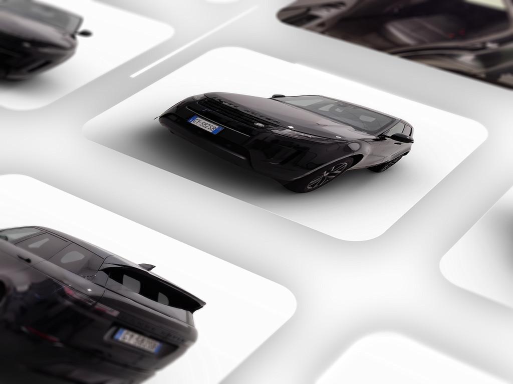 GuidiCar - LAND ROVER Range Rover Evoque 2025 Range Rover Evoque 2.0d i4 mhev Dark Edition Dynamic SE Carpathian Grey awd 163cv auto Usato