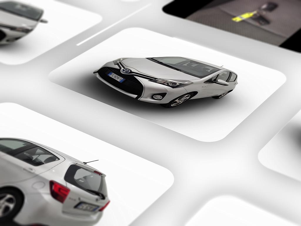 GuidiCar - TOYOTA Yaris 2016 Yaris 1.5 hybrid Active 5p my16 Usato